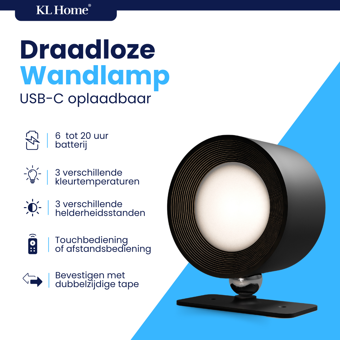 SOLO – Wireless Bedside Wall Lamp